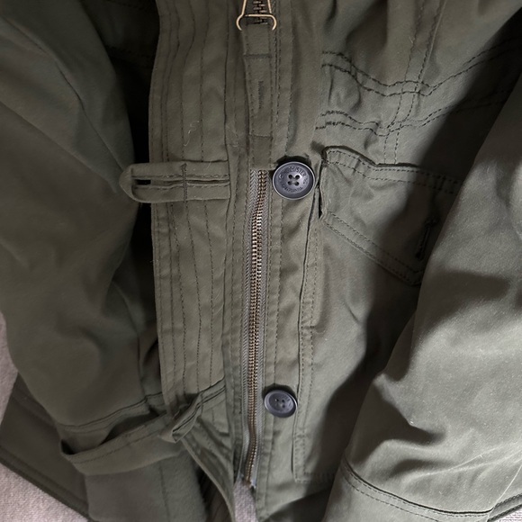Hollister Olive Military Jacket - Picture 7 of 10